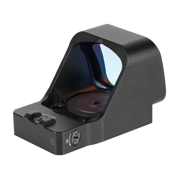 GOWUTAR GP-9 Large Window Red Dot Sight - 6 MOA RMR Footprint Red Dot Optics - 7075 Aluminum Motion Awake Pistol Reflex Sights