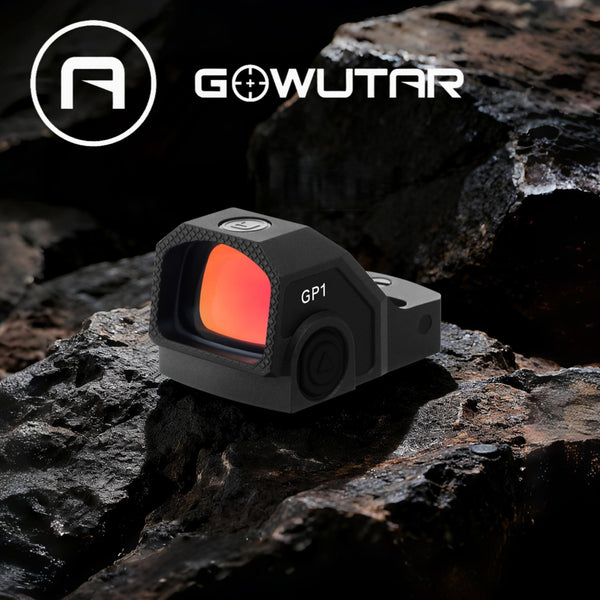 GOWUTAR GP1 Micro Red Dot Sight - RMSc/407k/507k Footprint - 3 MOA Pistol Red Dot Optics for Subcompact Setups
