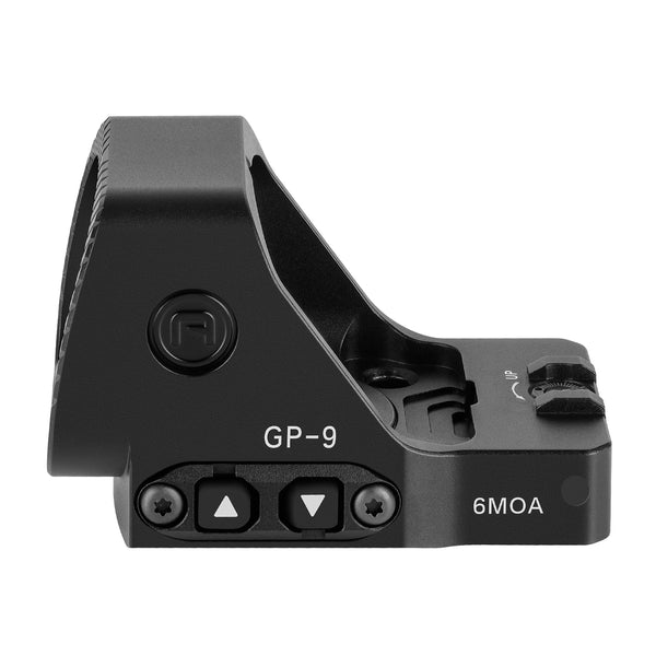 GOWUTAR GP-9 Large Window Red Dot Sight - 6 MOA RMR Footprint Red Dot Optics - 7075 Aluminum Motion Awake Pistol Reflex Sights