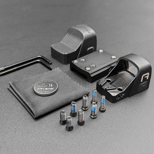 A17 2 MOA RMS RMSc Micro Red Dot Sight Shake Awake w/ Pic Mount