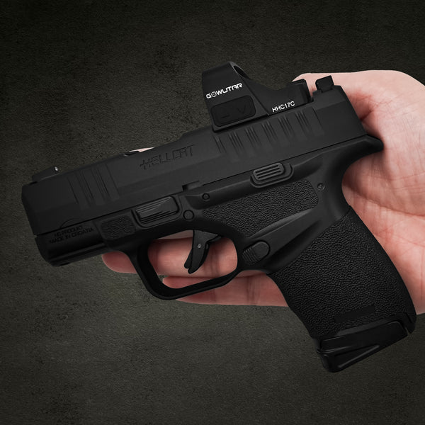 GOWUTAR HHC17C Multiple Reticles Red Dot Sight for RMSc Footprint 3 MOA Dot 46 MOA Circle Micro Pistol Optic